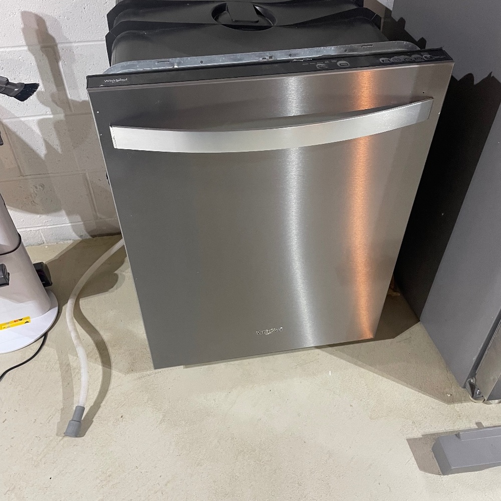 SS whirlpool dishwasher